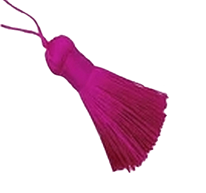 Dark Pink Tassel - CustomF2FBox
