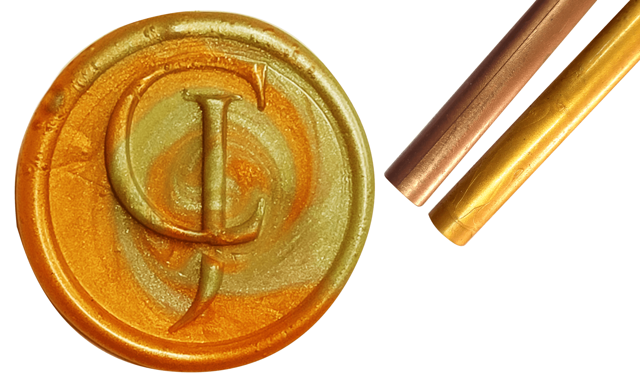 Gold + Green Wax Seal - CustomF2FBox