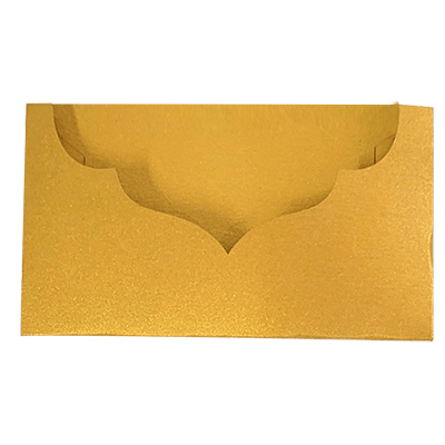 Gold Metallic Asymmetric Pocket - CustomF2FBox