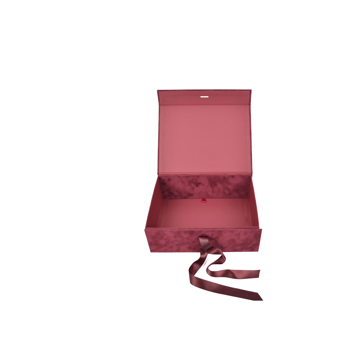 Large Deep Wine Sensational Suede - CustomF2FBox