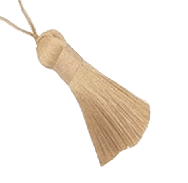 Pastel Brown Tassel - CustomF2FBox