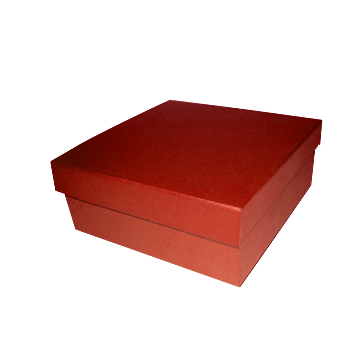 Sample Of Large Lift Of Lid Red Majestic Metallic - CustomF2FBox