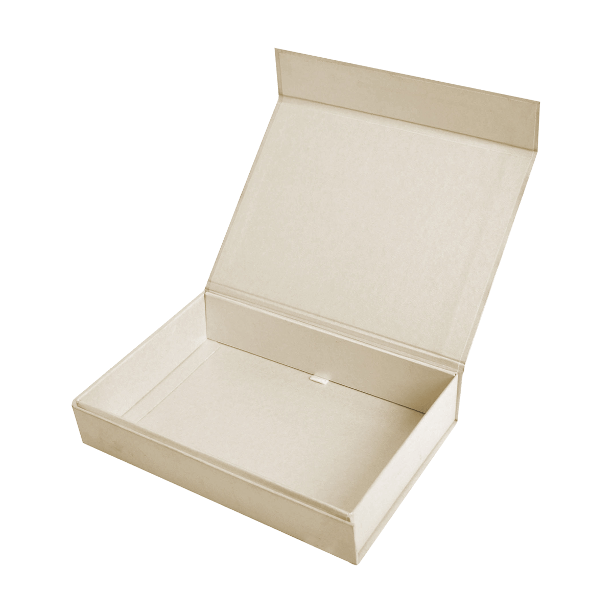 Sample Of Small Shallow Ivory Majestic Metallic - CustomF2FBox