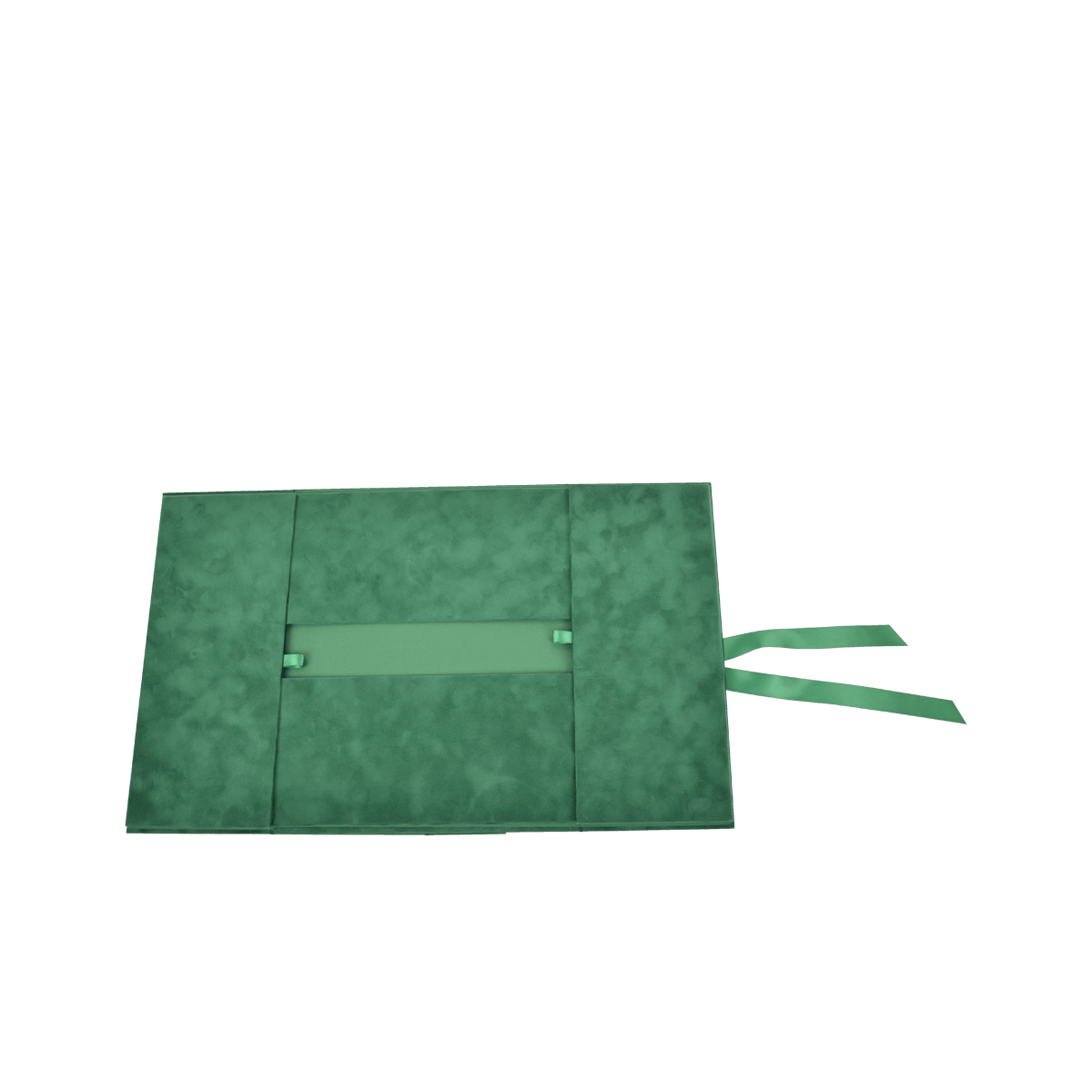 Sample Of XL Deep Green Sensational Suede - CustomF2FBox