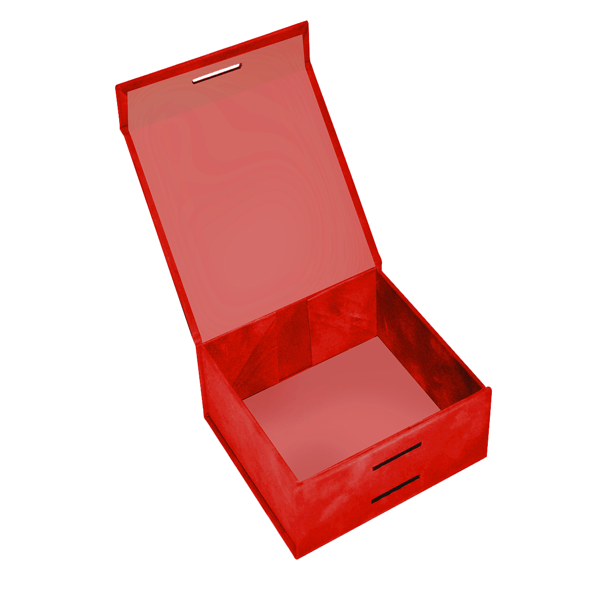 Small Box Red Sensational Suede - CustomF2FBox