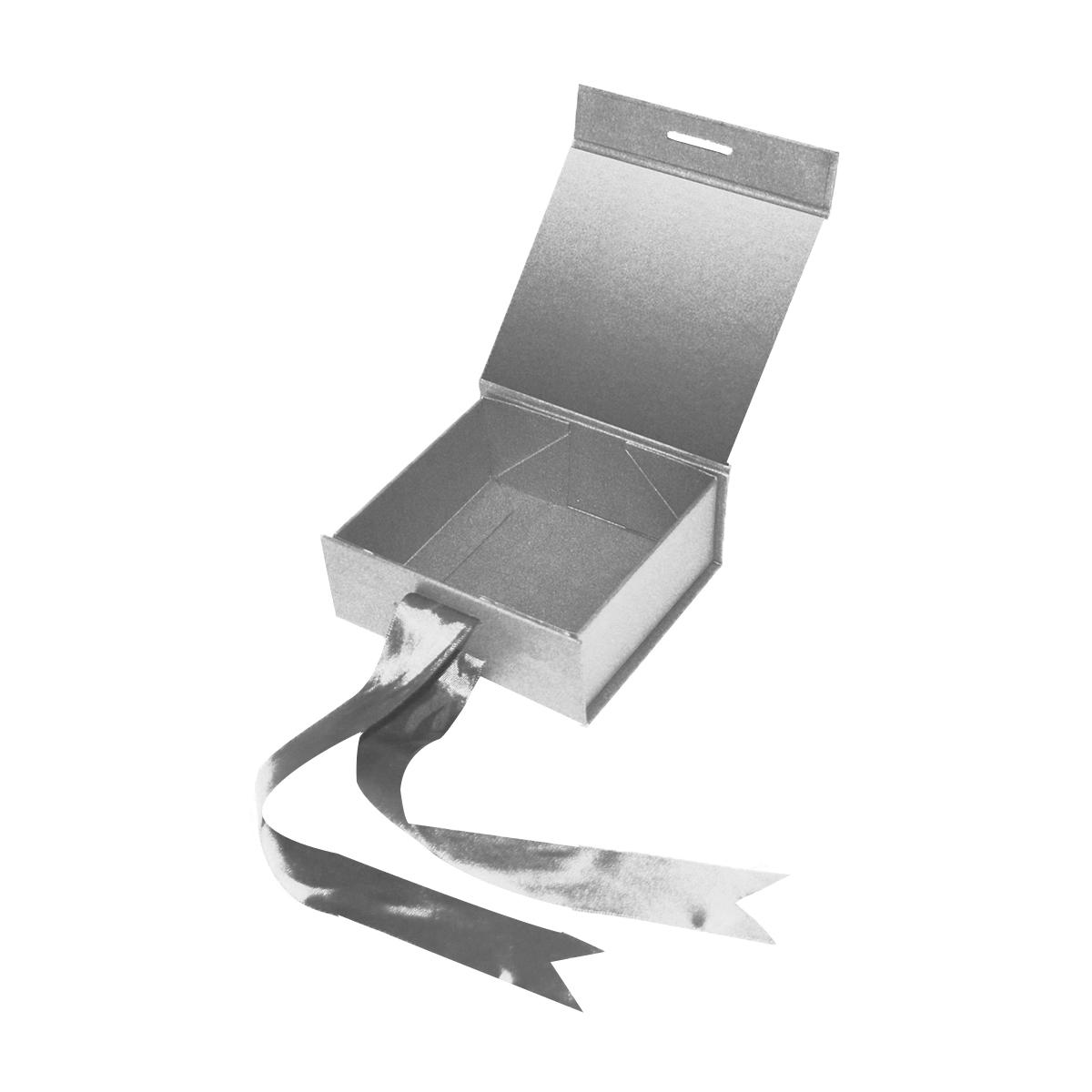 Small Box Silver Majestic Metallic - CustomF2FBox