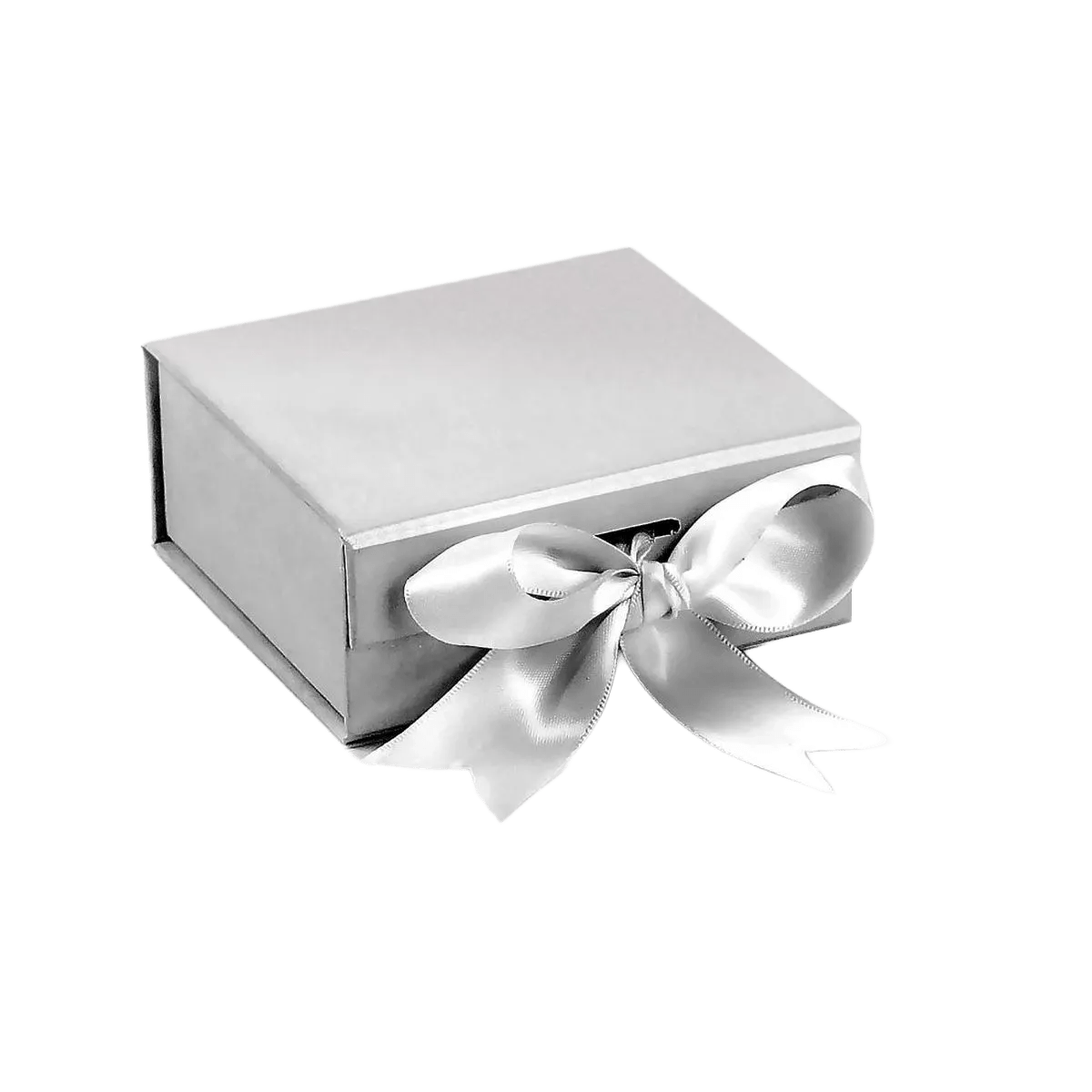 Small Box Silver Majestic Metallic - CustomF2FBox