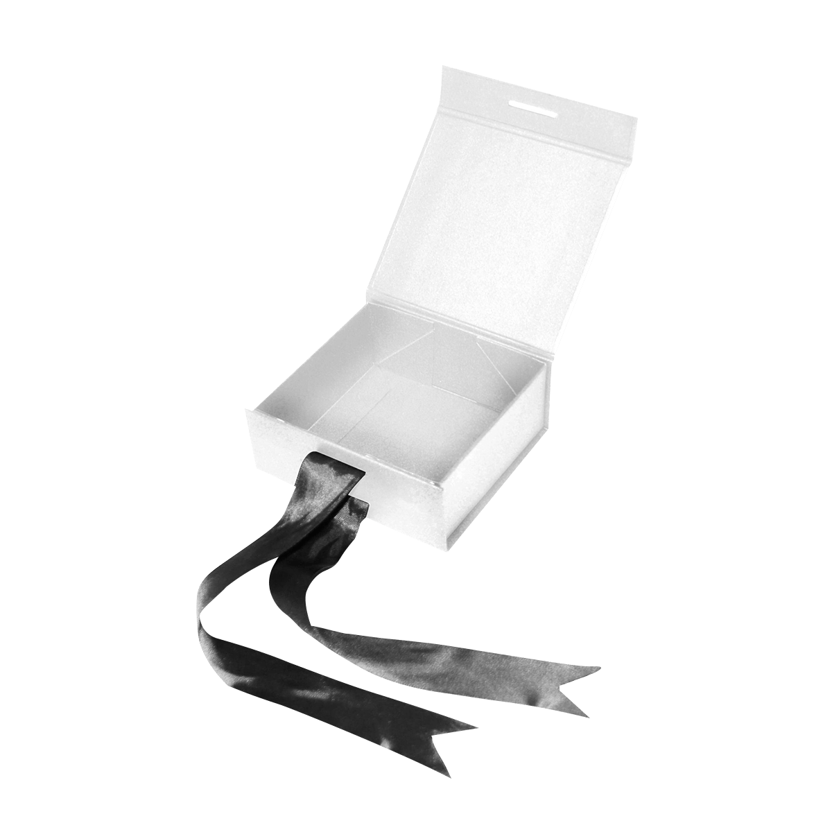 Small Box White Majestic Metallic - CustomF2FBox