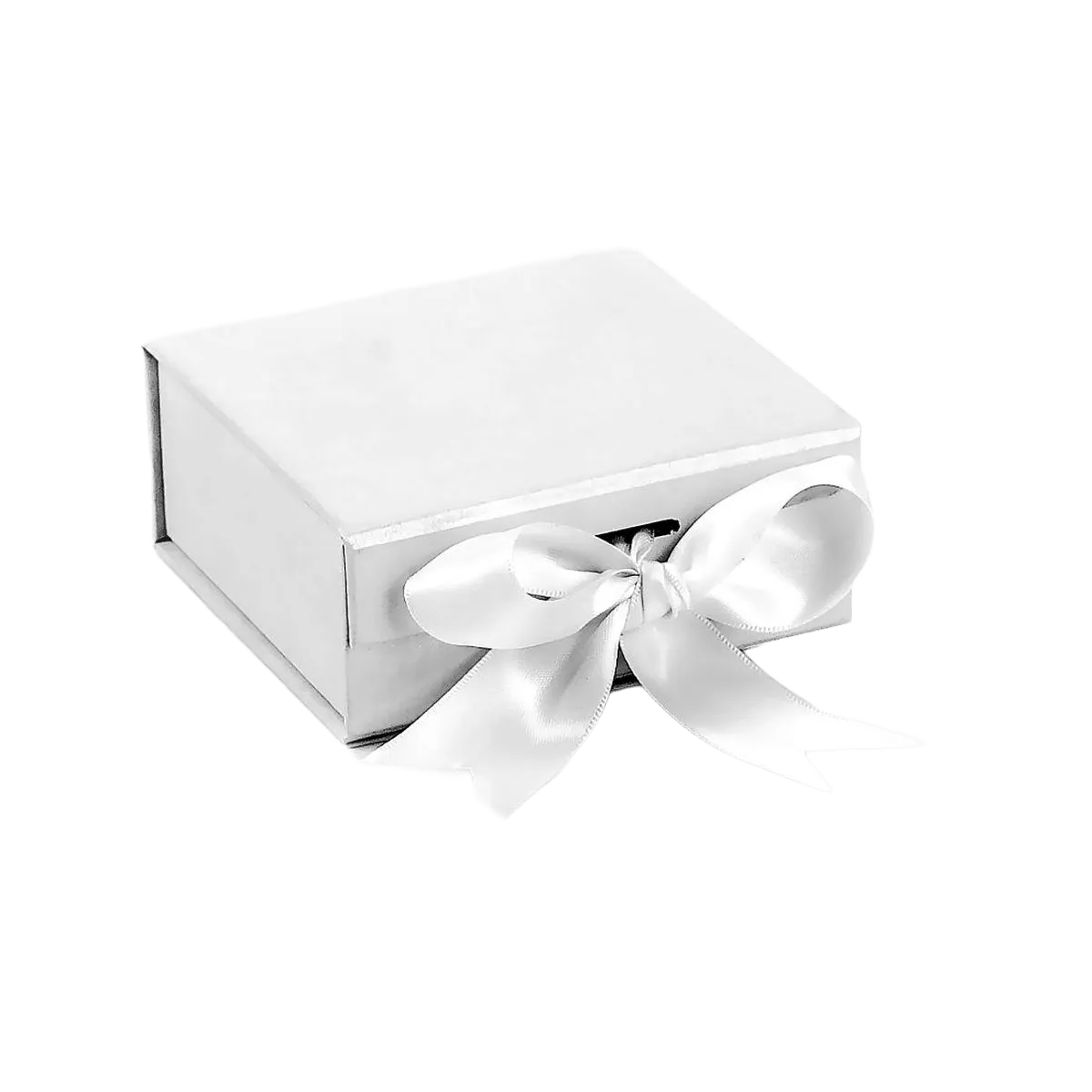 Small Box White Majestic Metallic - CustomF2FBox