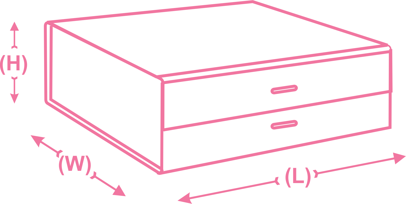 Large Square Shallow - FlatToFoldBoxes