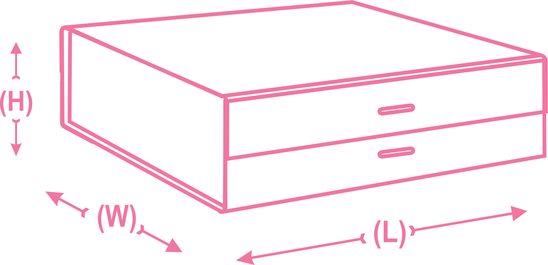 Large Wide - FlatToFoldBoxes