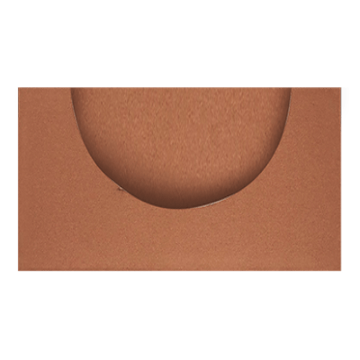 Brown Leather Round Pocket - CustomF2FBox