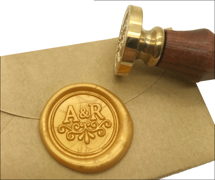 Brown Wax Seal - CustomF2FBox