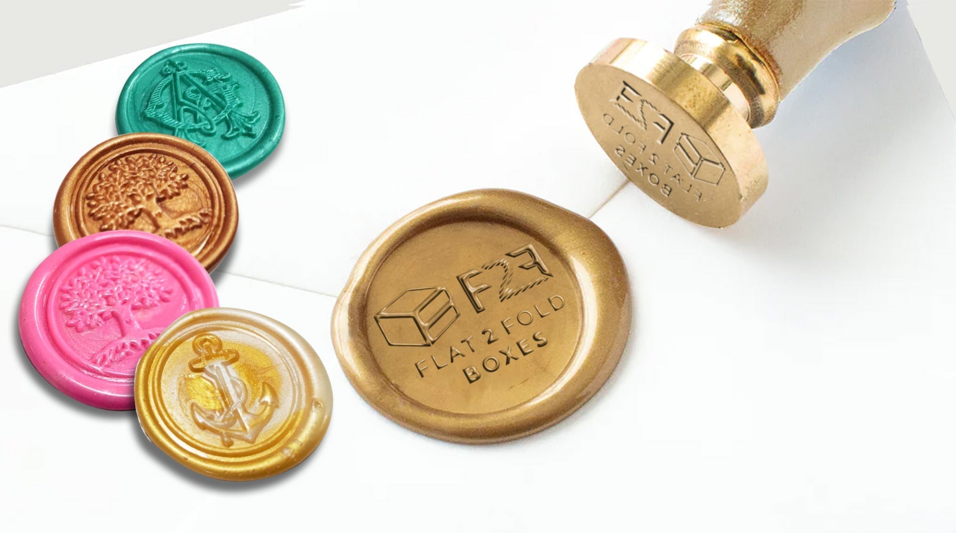 Brown Wax Seal - CustomF2FBox