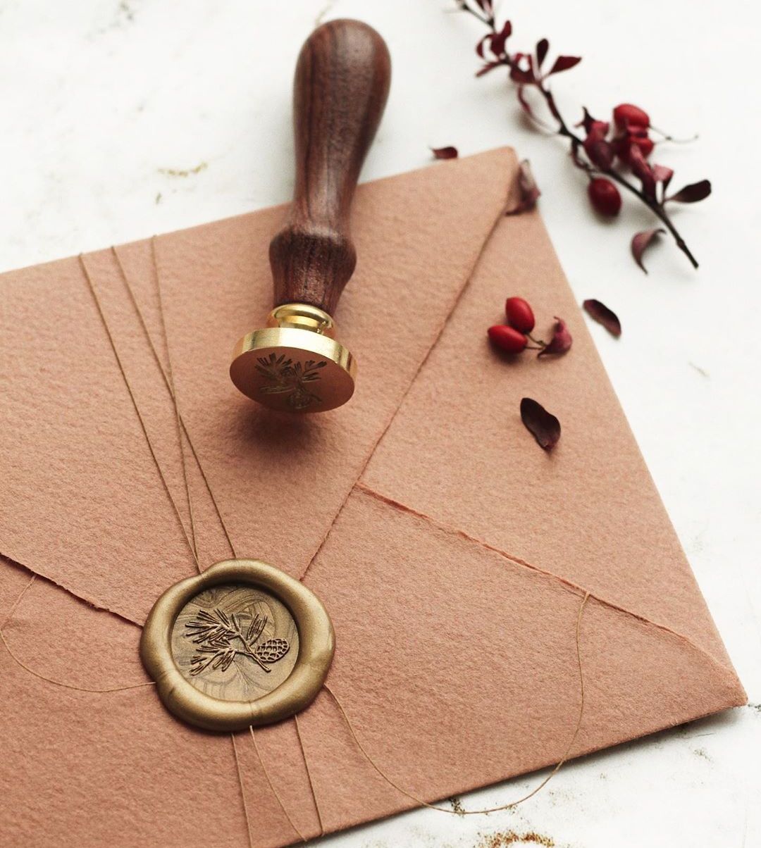 Brown Wax Seal - CustomF2FBox