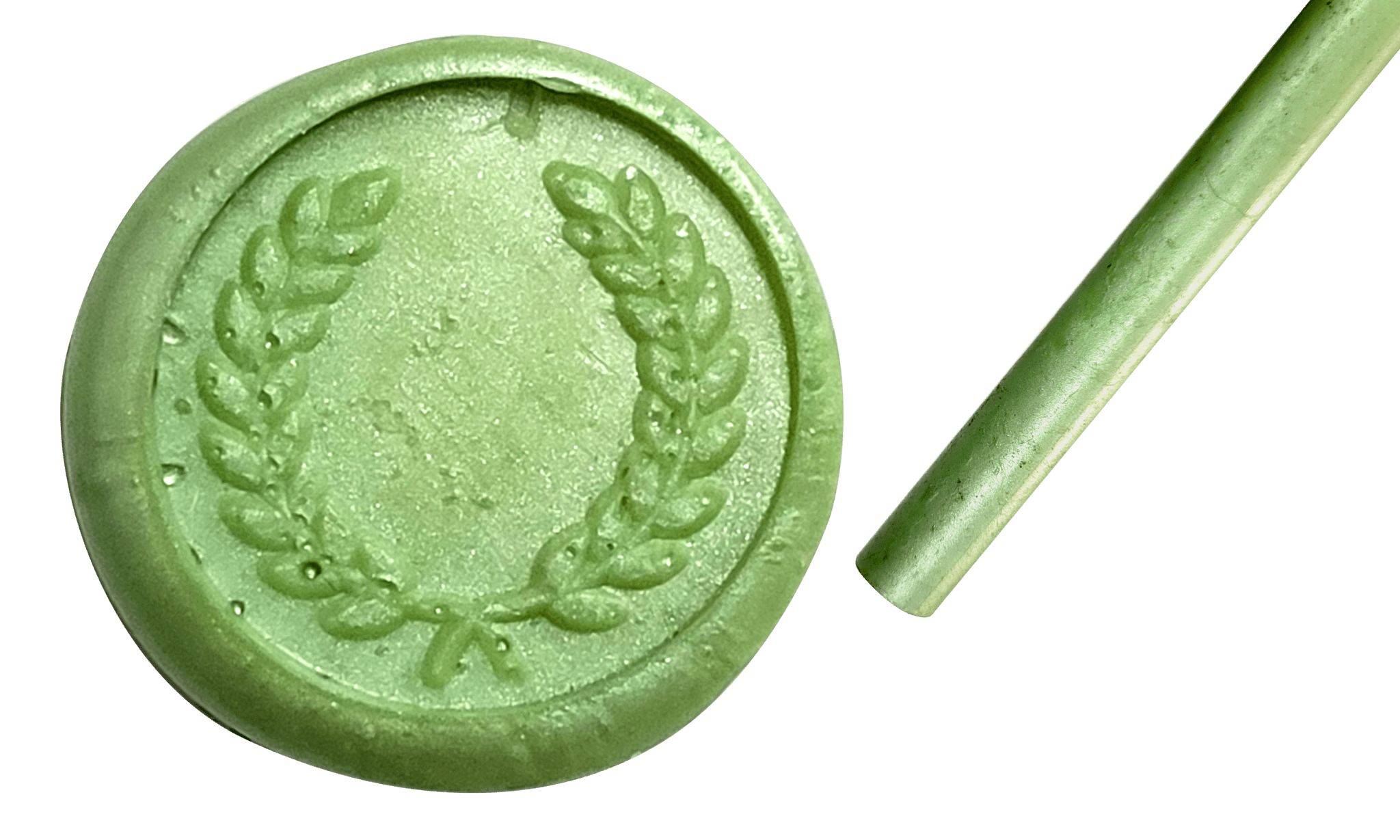 Fruit Green Wax Seal - CustomF2FBox