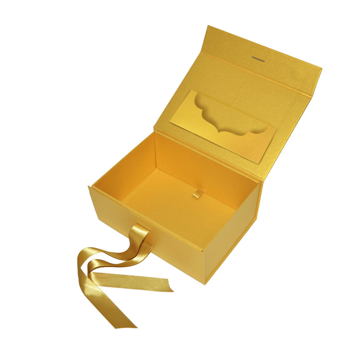 Gold Metallic Asymmetric Pocket - CustomF2FBox