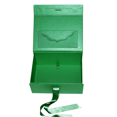 Green Metallic Asymmetric Pocket - CustomF2FBox