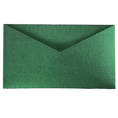 Green Metallic V - Shape Pocket - CustomF2FBox