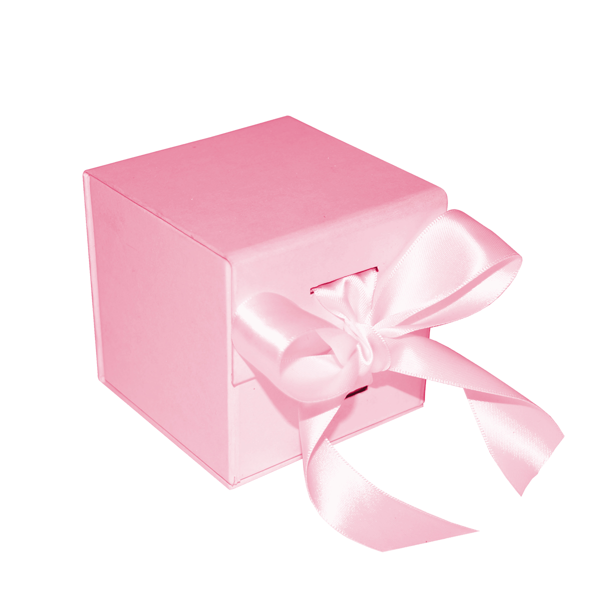 Large Cube Pink Majestic Metallic - CustomF2FBox