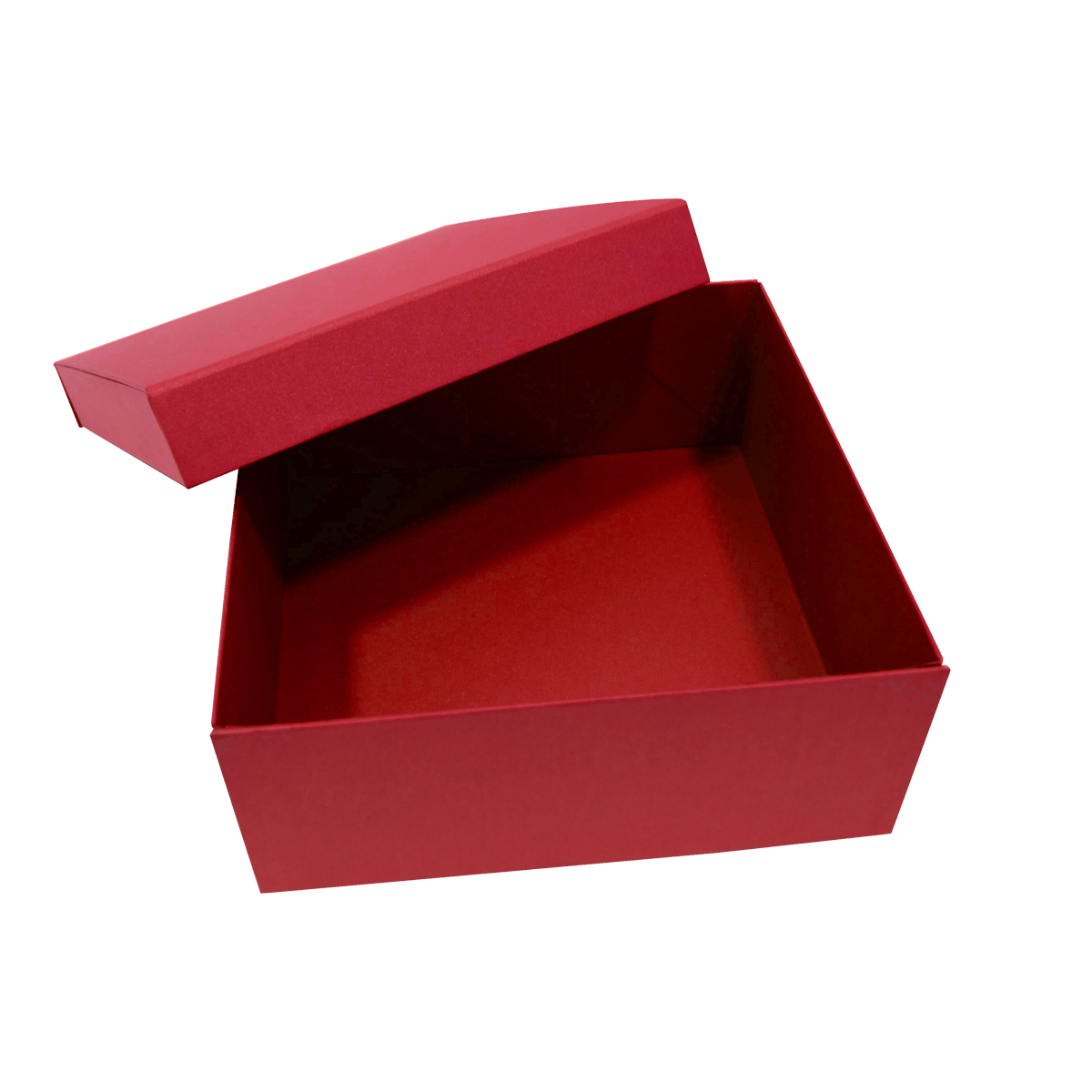 Large Lift Of Lid Red Majestic Metallic - CustomF2FBox