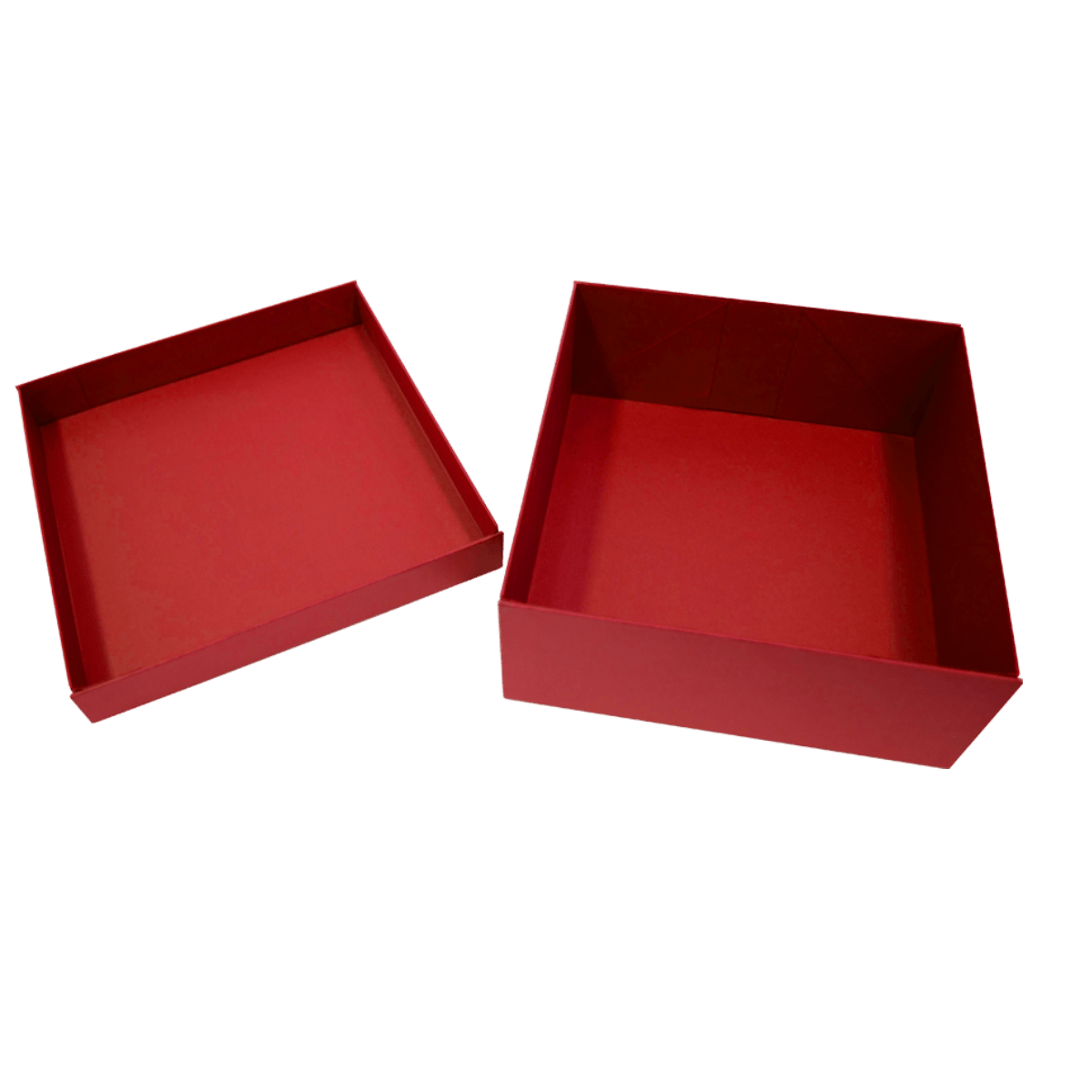 Large Lift Of Lid Red Majestic Metallic - CustomF2FBox