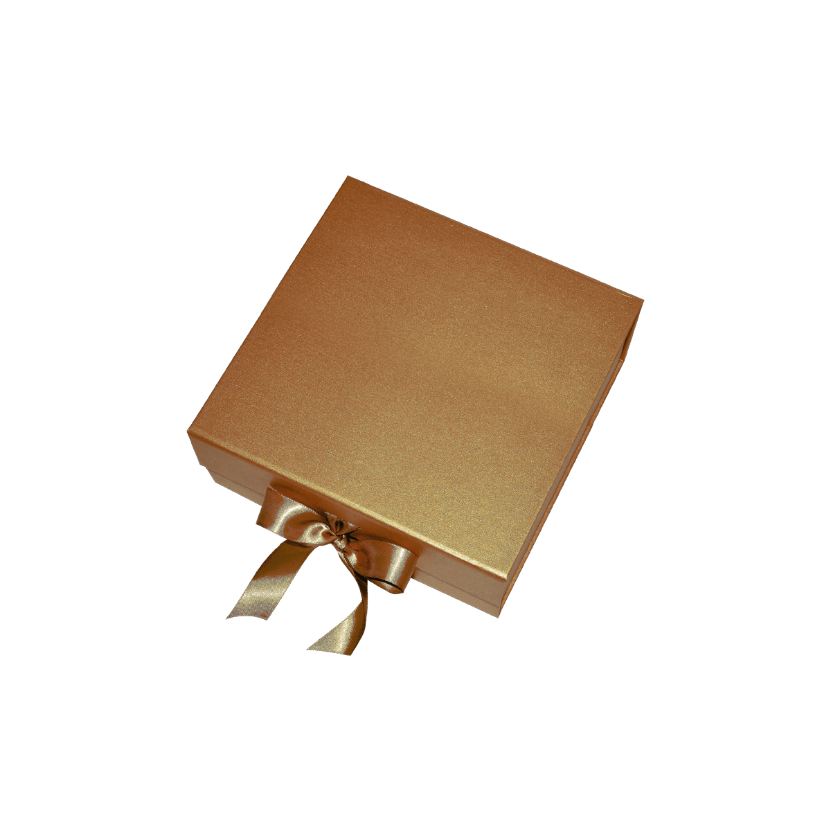 Large Square Bronze Majestic Metallic - CustomF2FBox