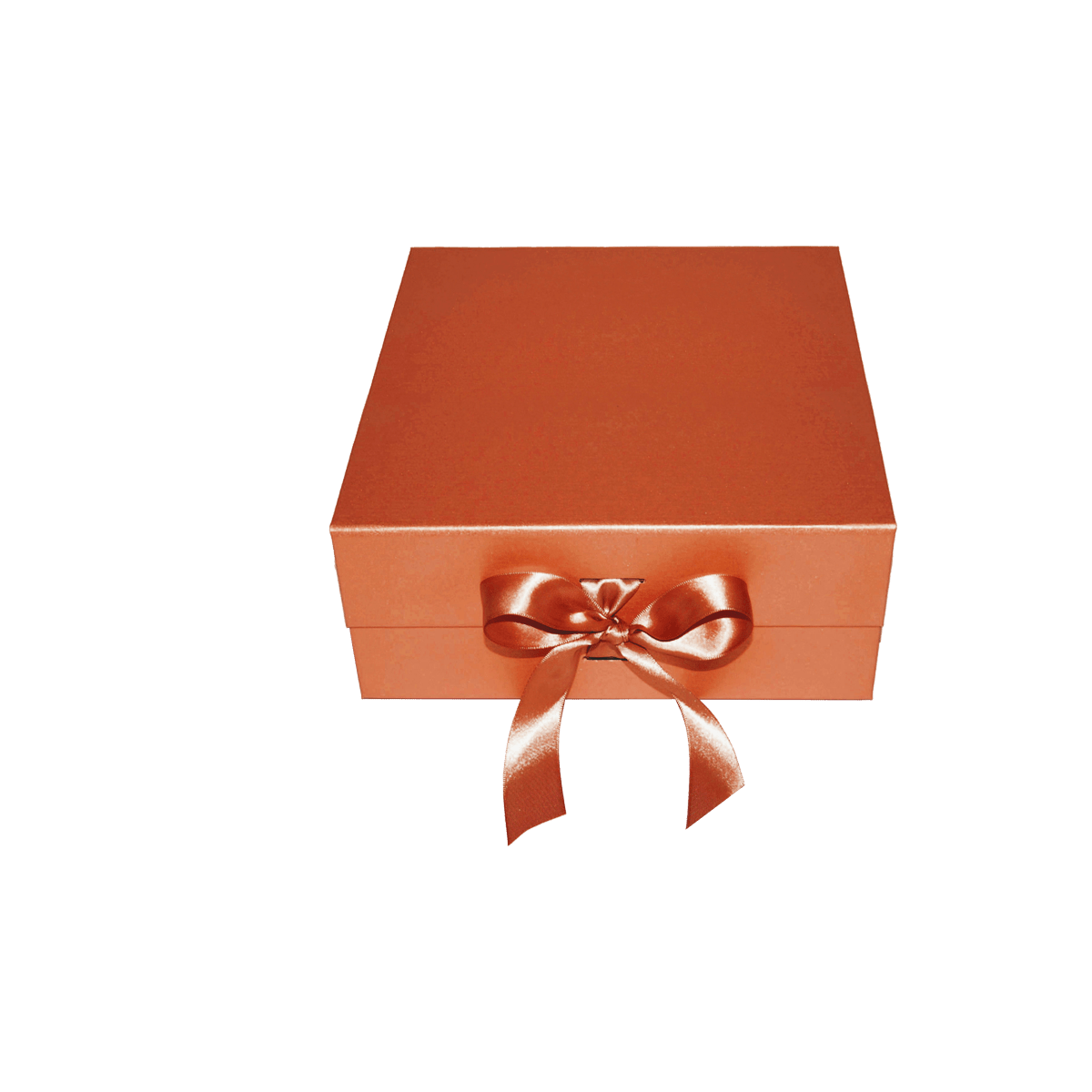 Large Square Copper Majestic Metallic - CustomF2FBox