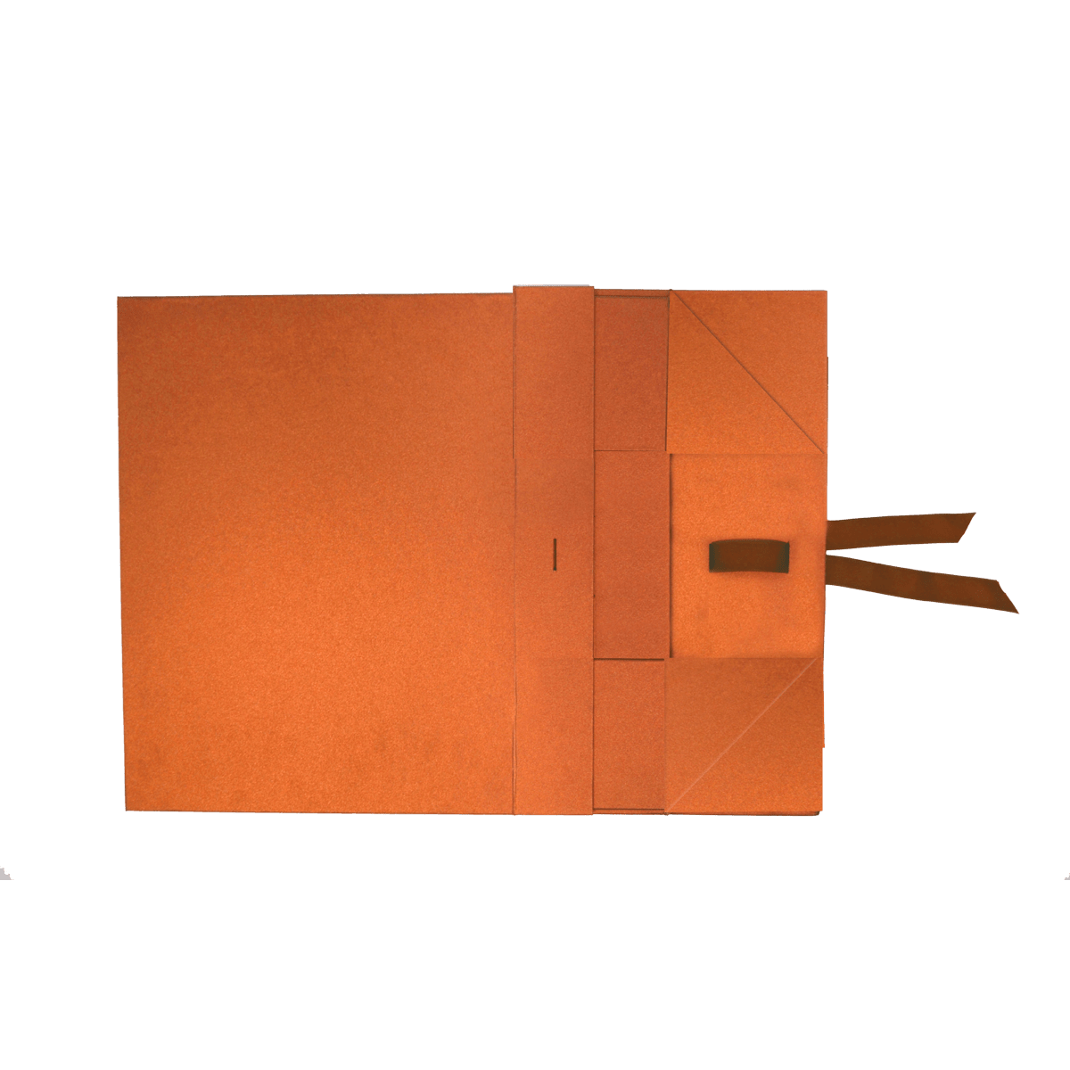 Large Square Shallow Copper Majestic Metallic - CustomF2FBox