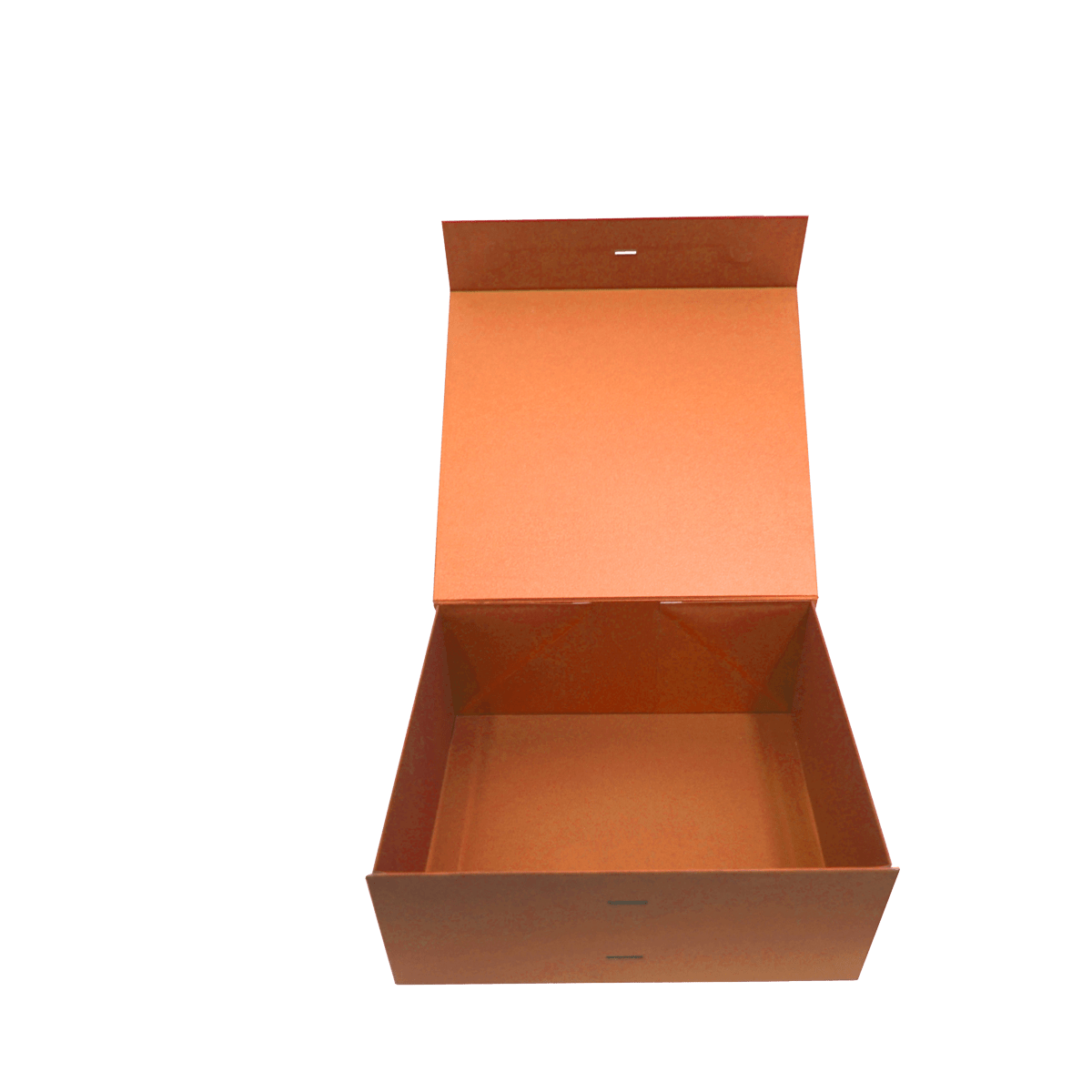 Large Square Shallow Copper Majestic Metallic - CustomF2FBox