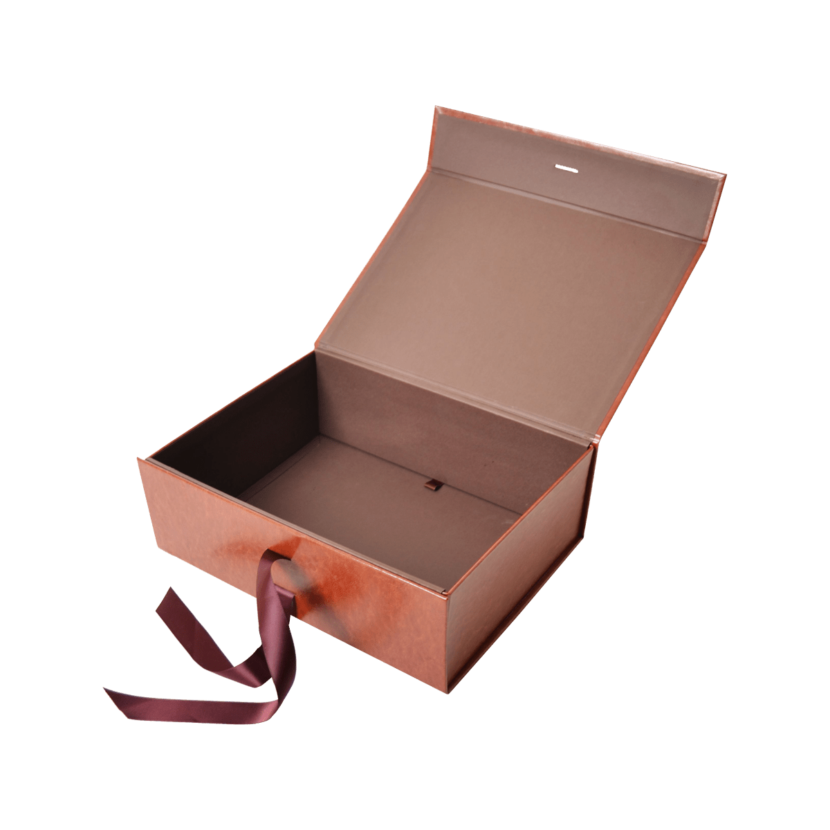 Large Wide Brown Vegan Leather - CustomF2FBox