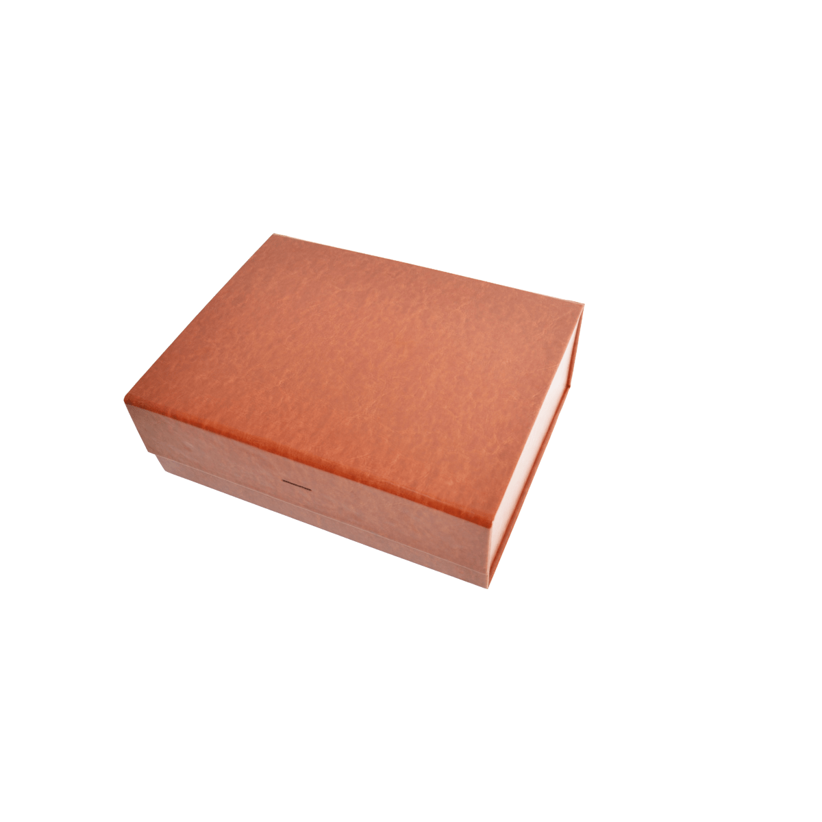 Large Wide Brown Vegan Leather - CustomF2FBox