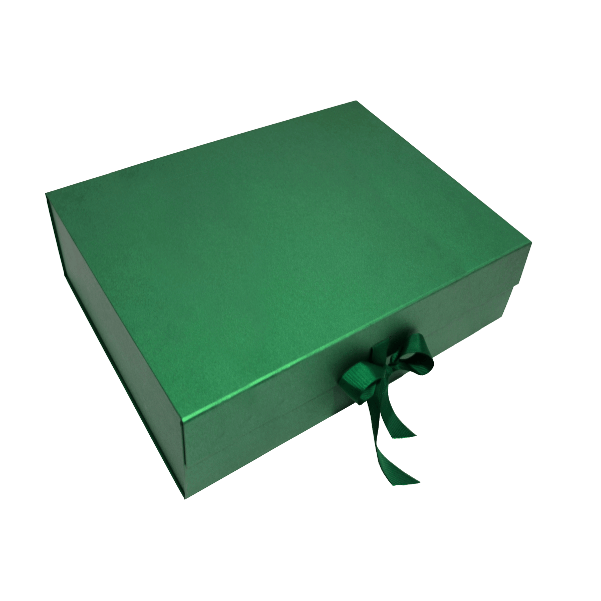 Large Wide Green Majestic Metallic - CustomF2FBox