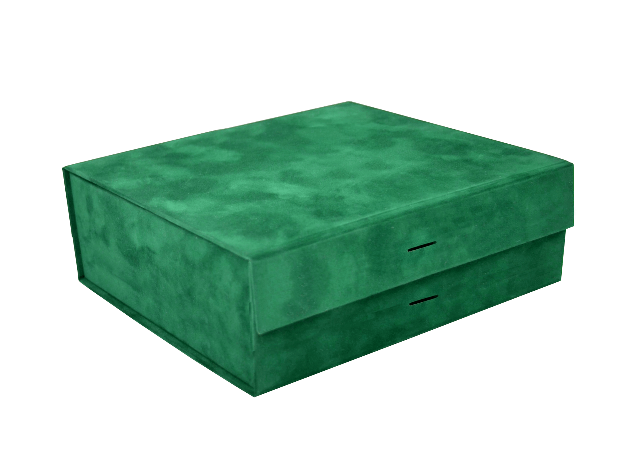 Large Wide Green Sensational Suede - CustomF2FBox