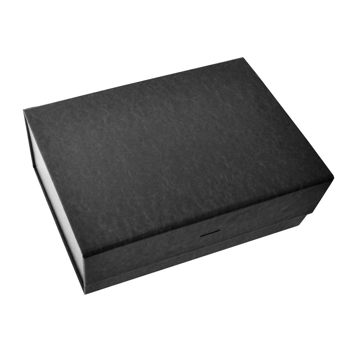 Medium Deep Black Vegan Leather - CustomF2FBox