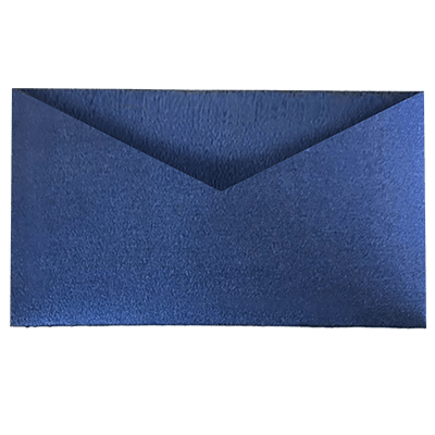 Navy Metallic V - Shape Pocket - CustomF2FBox