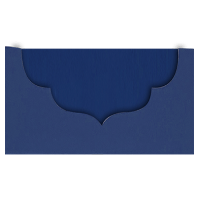 Navy Suede Asymmetric Pocket - CustomF2FBox