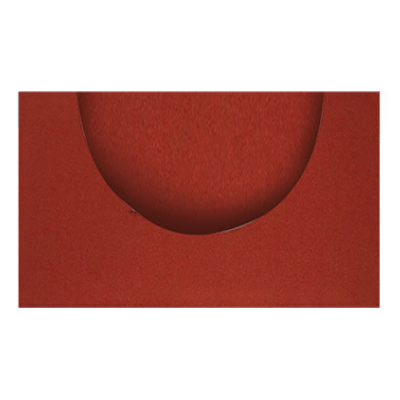 Red Suede Round Pocket - CustomF2FBox