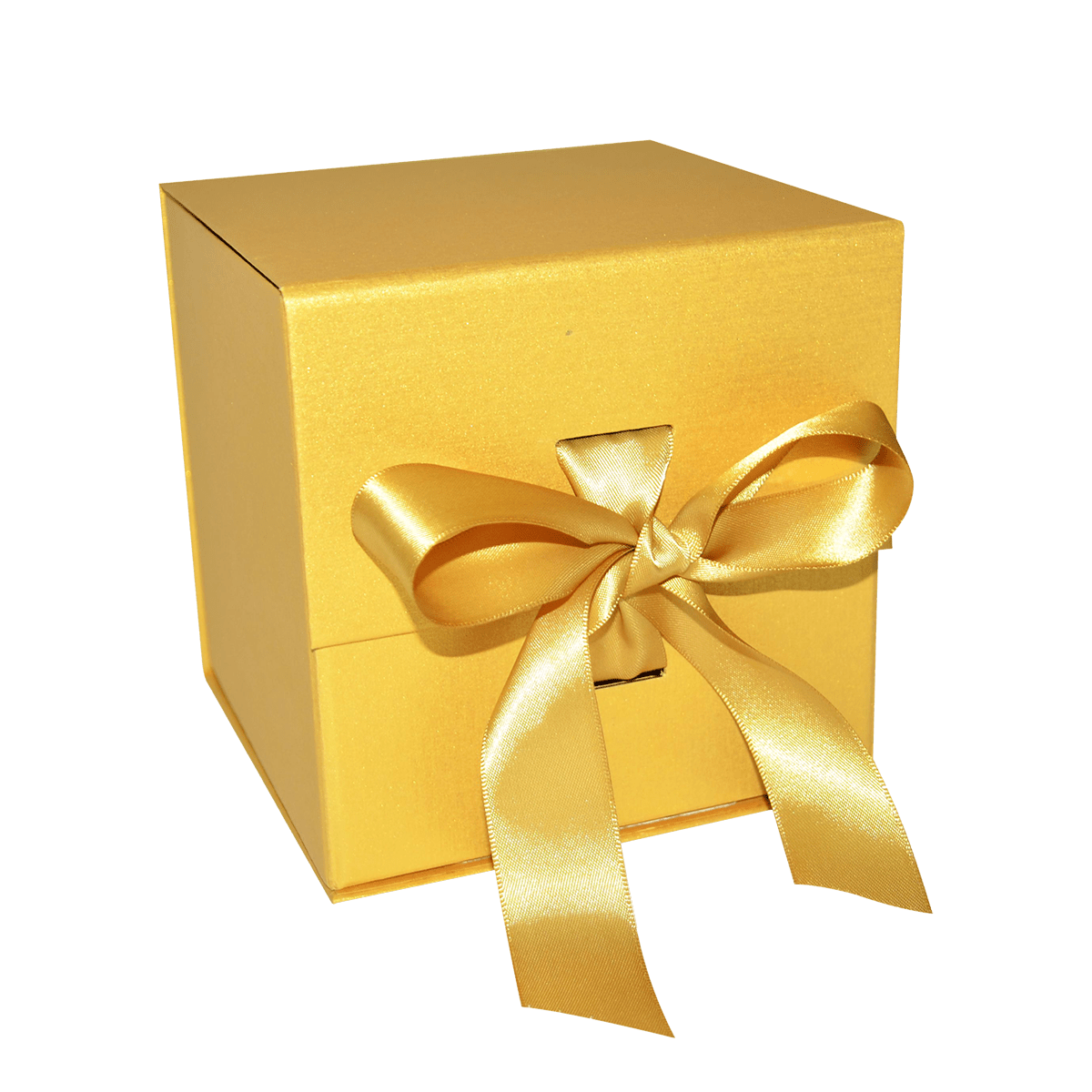 Sample Of Large Cube Gold Majestic Metallic - CustomF2FBox