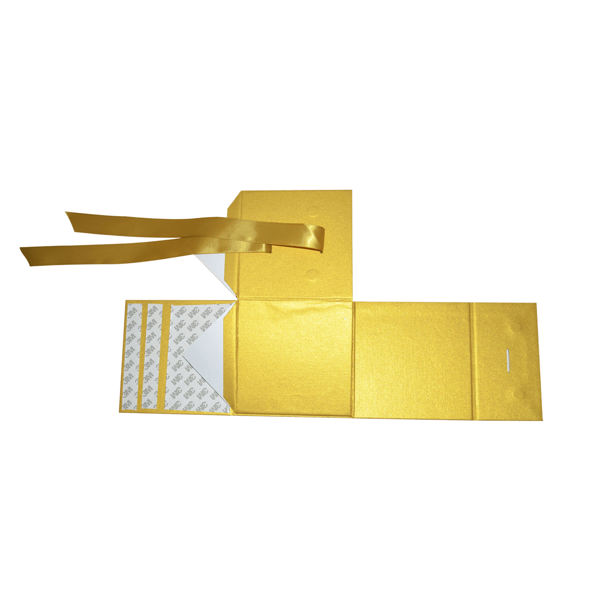 Sample Of Large Cube Gold Majestic Metallic - CustomF2FBox