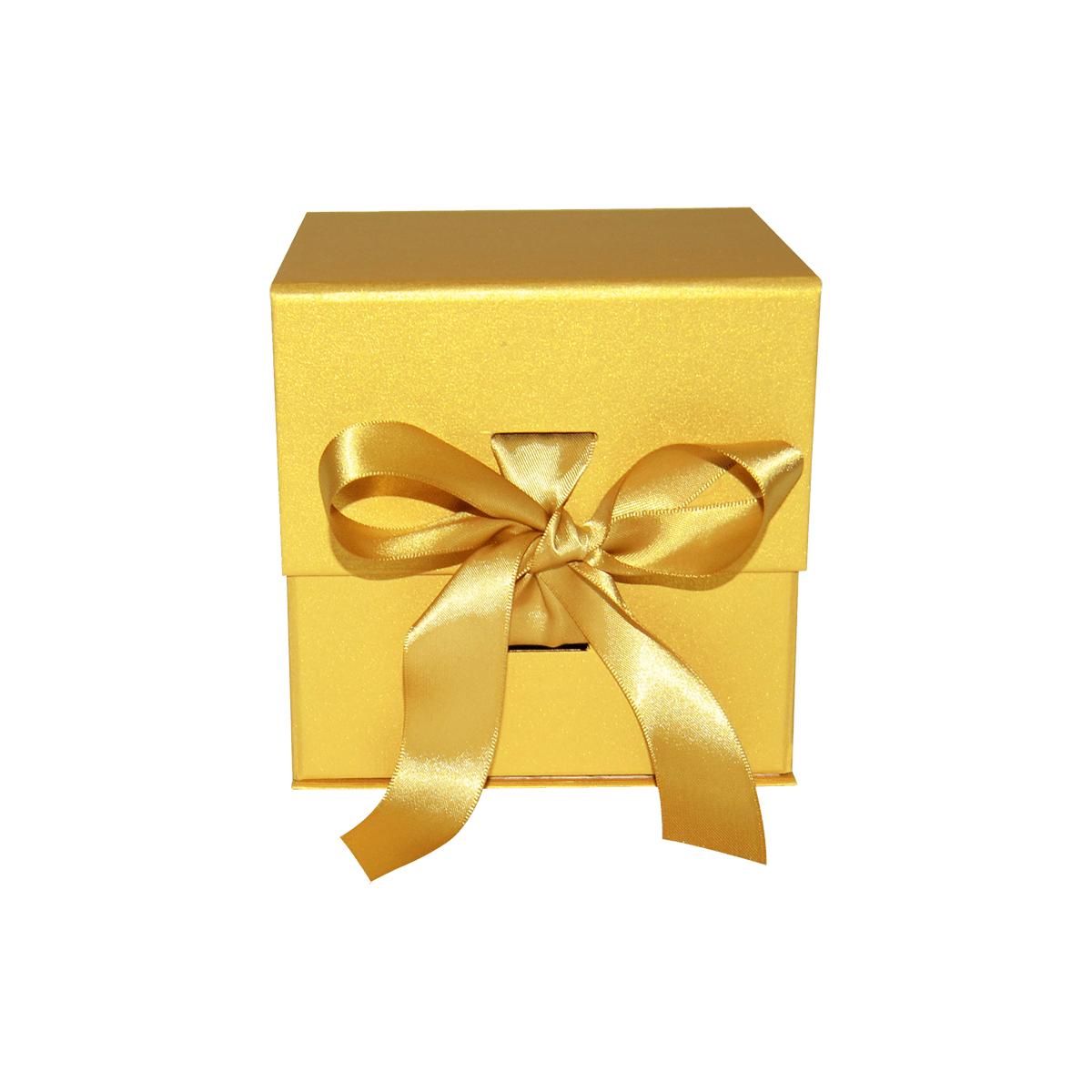 Sample Of Large Cube Gold Majestic Metallic - CustomF2FBox