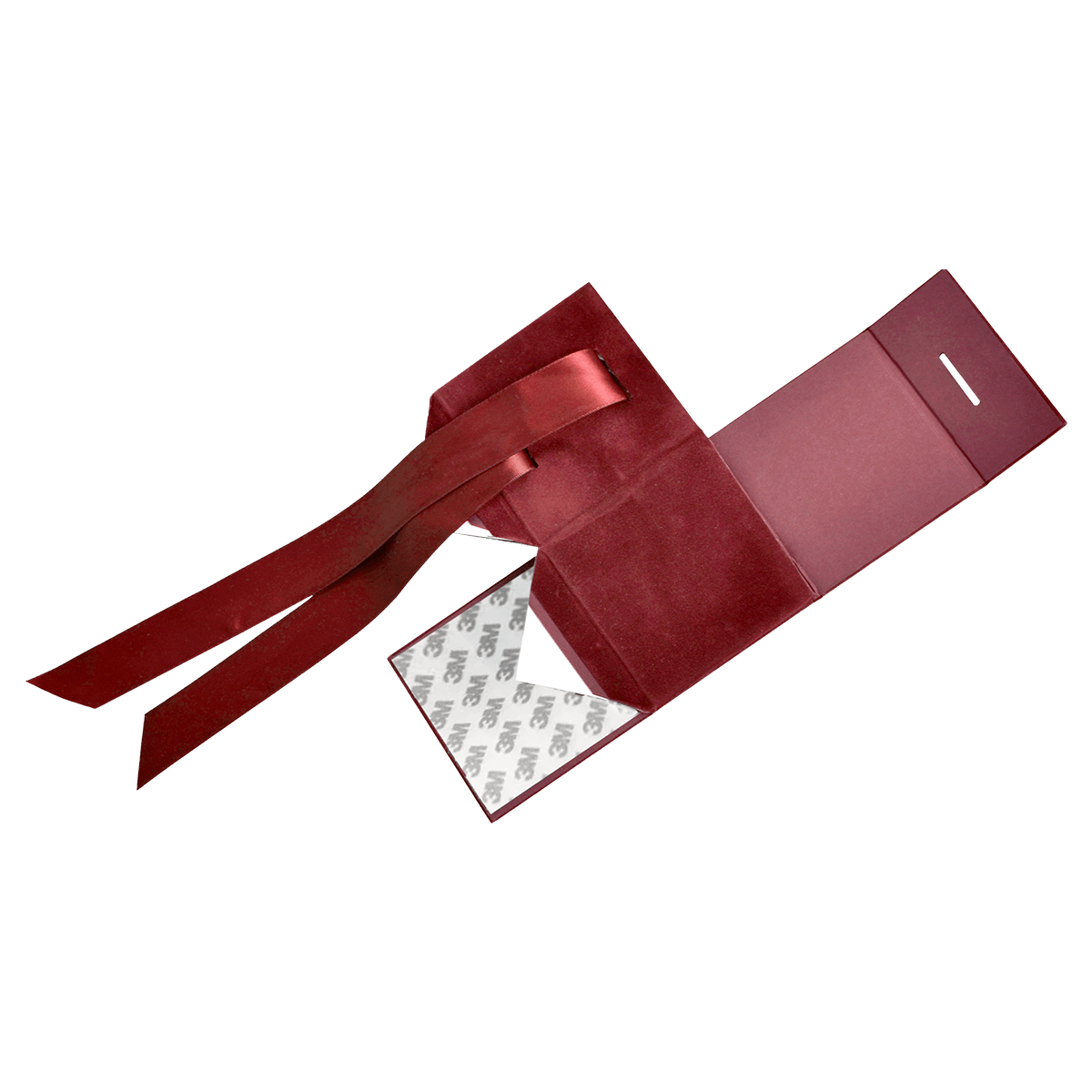 Sample Of Large Cube Wine Sensational Suede - CustomF2FBox