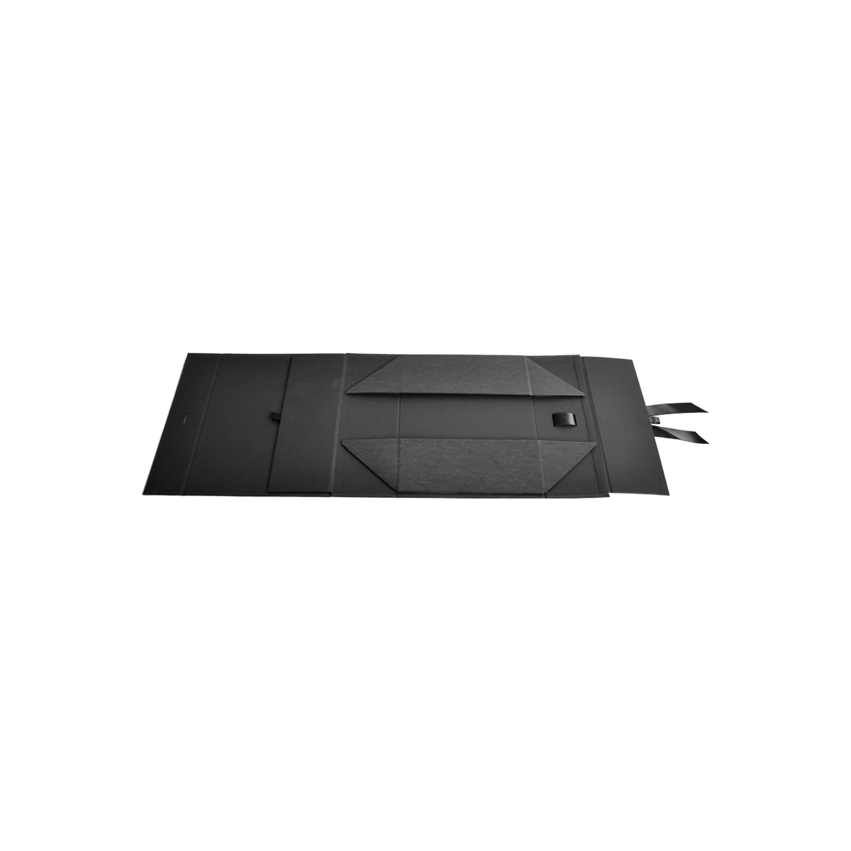 Sample Of Large Square Black Vegan Leather - CustomF2FBox