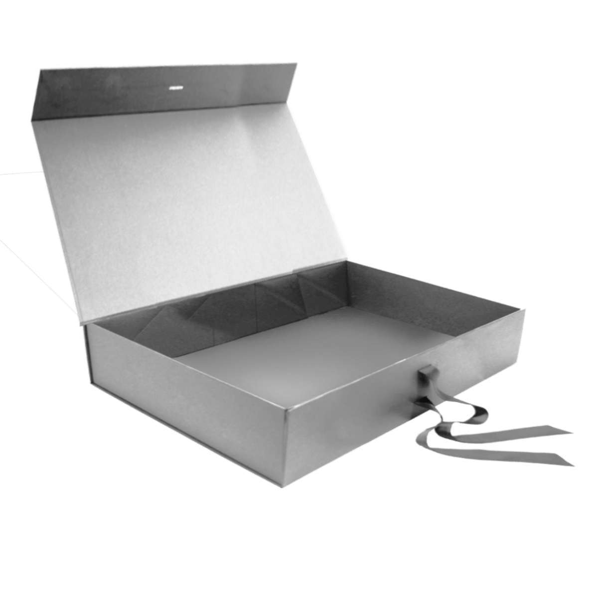 Sample Of XL Wide Silver Majestic Metallic - CustomF2FBox