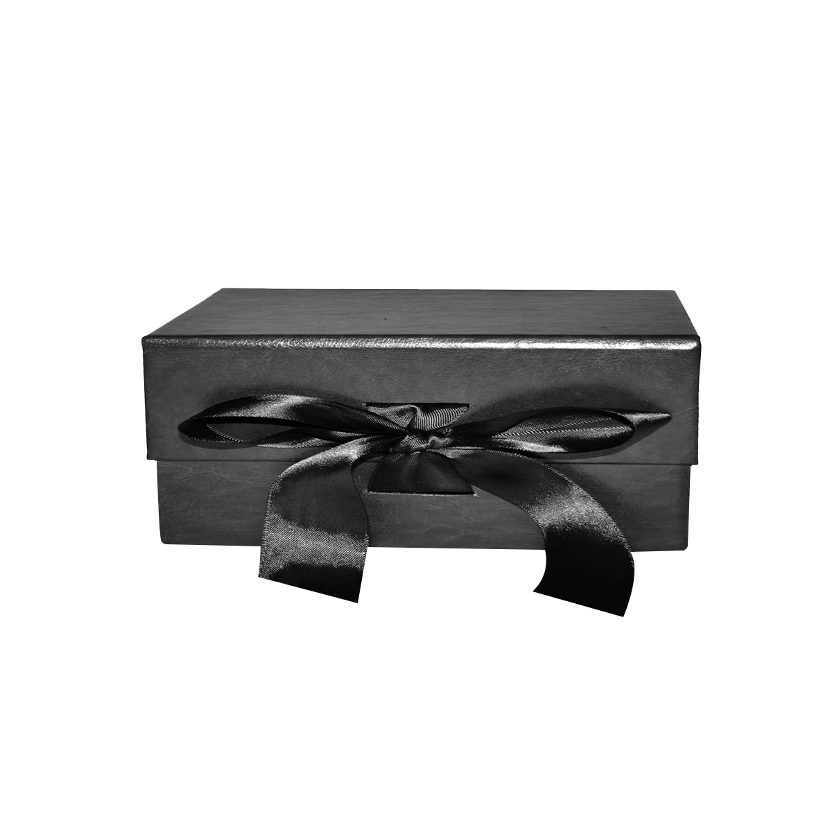 Small Box Black Vegan Leather - CustomF2FBox