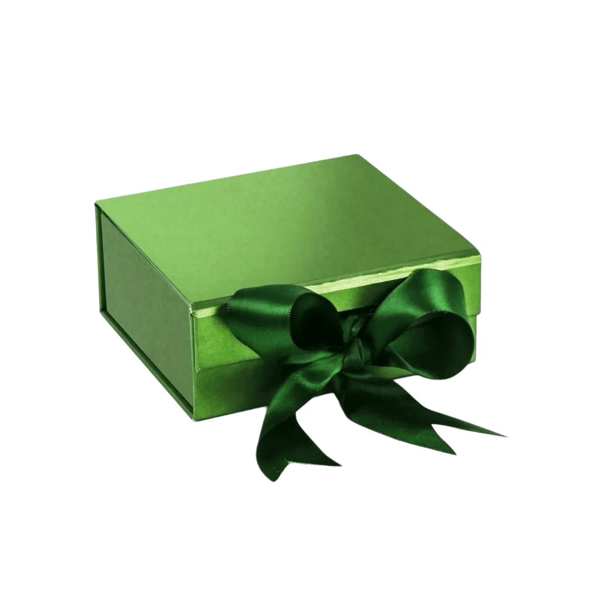 Small Box Green Majestic Metallic - CustomF2FBox