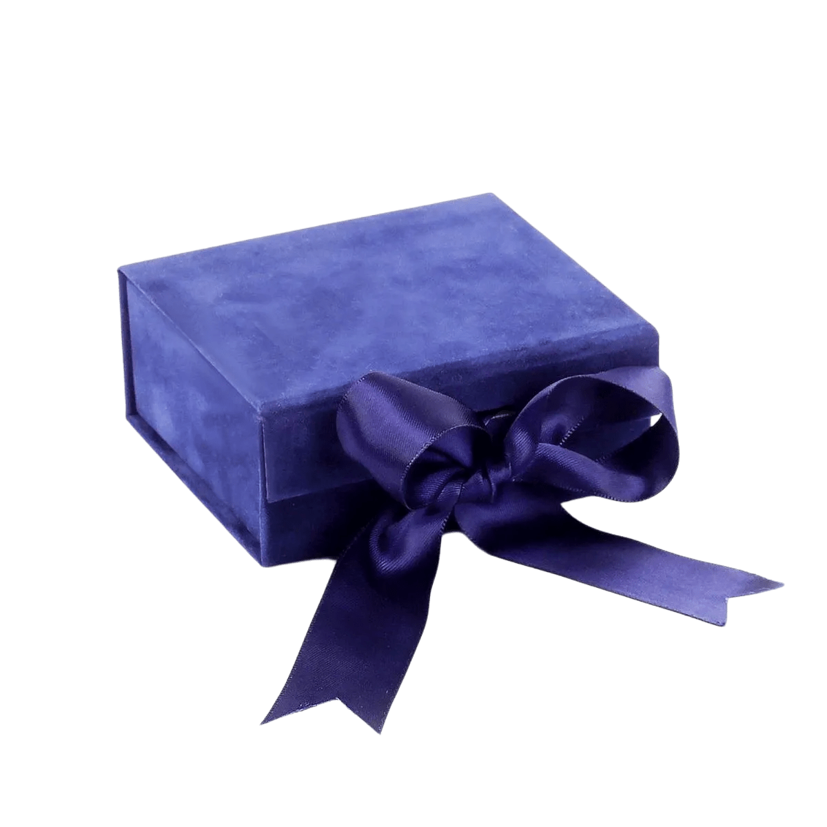 Small Box Navy Sensational Suede - CustomF2FBox