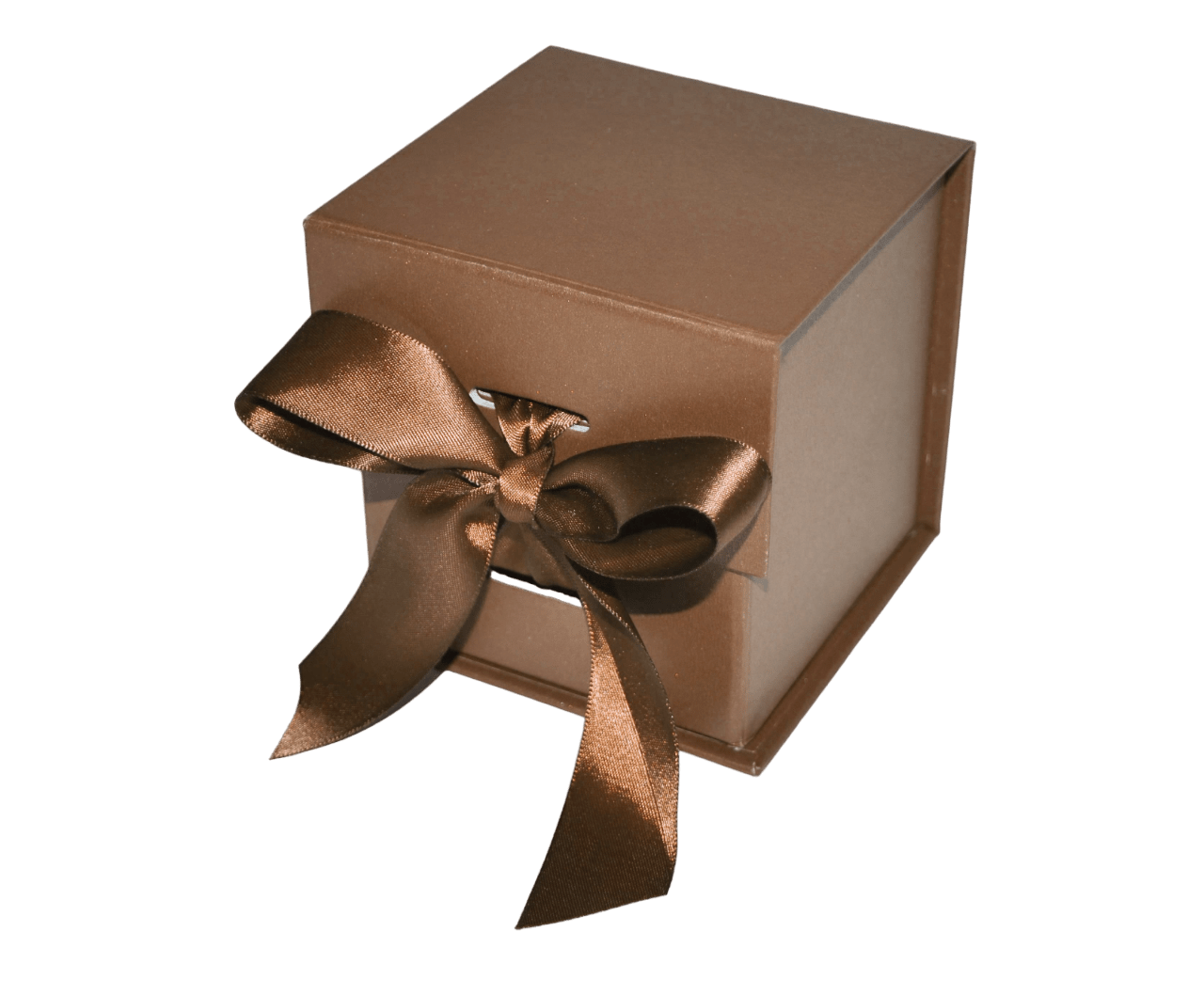 Small Cube Bronze Majestic Metallic - CustomF2FBox