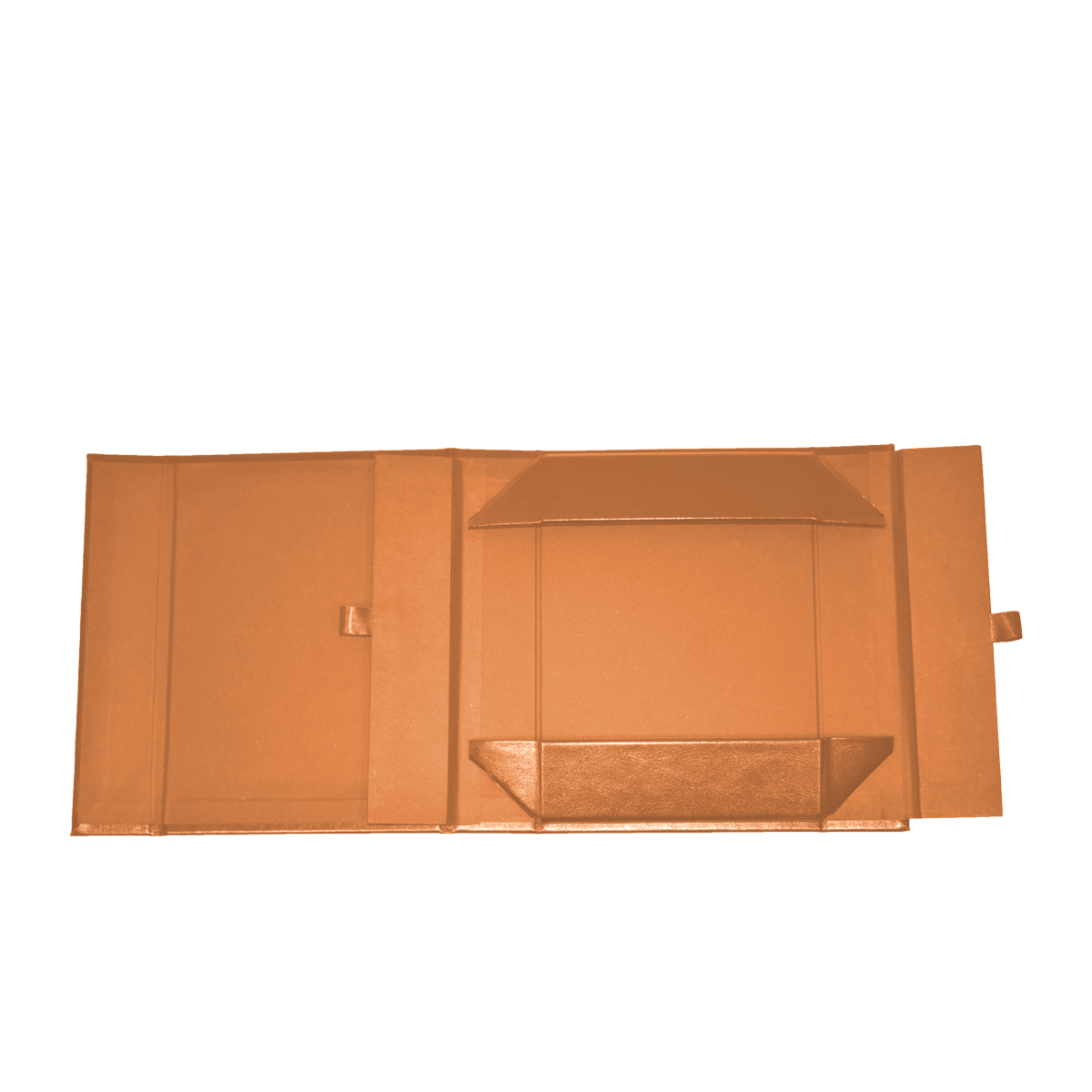 Small Shallow Brown Vegan Leather - CustomF2FBox