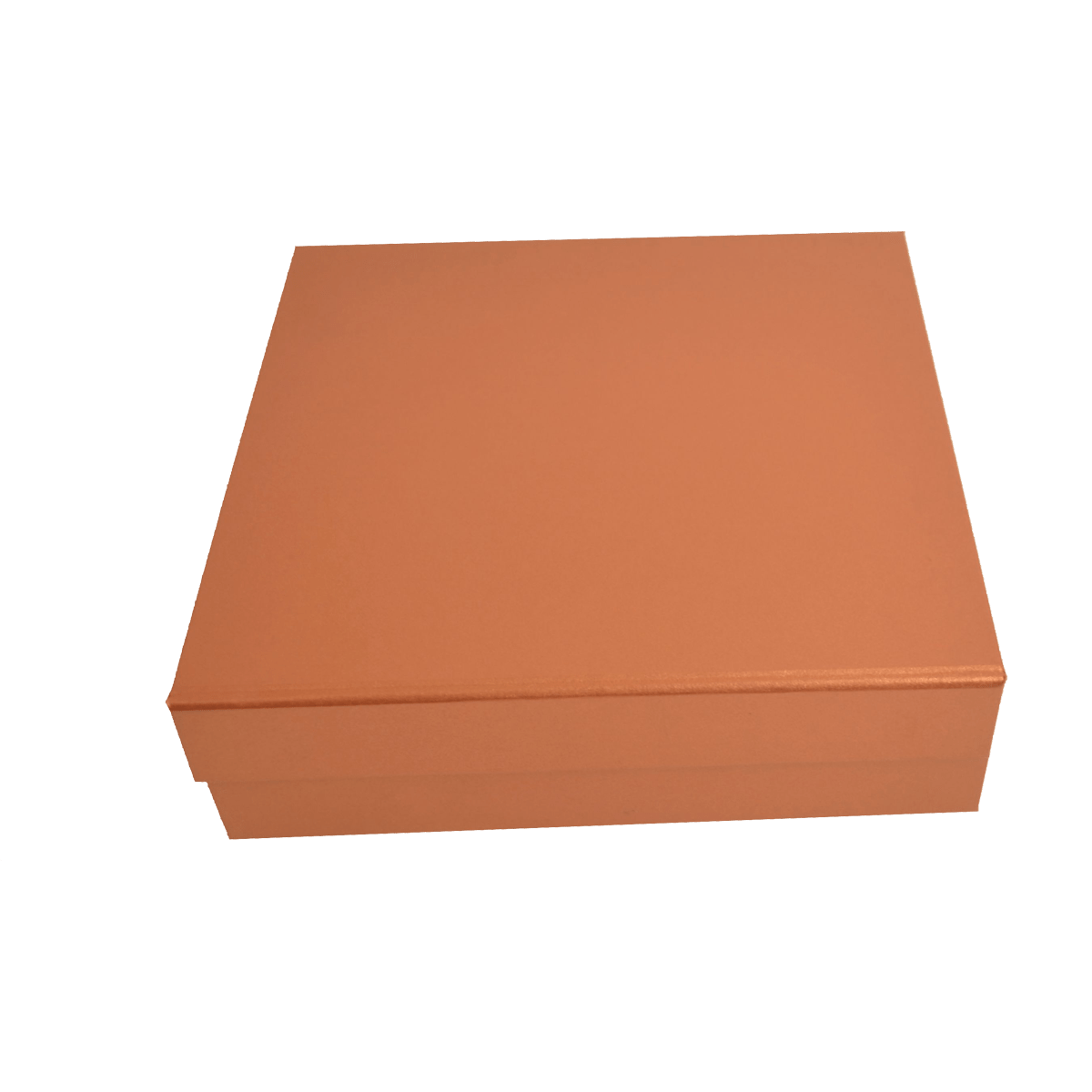 Square Shallow Copper Majestic Metallic - CustomF2FBox